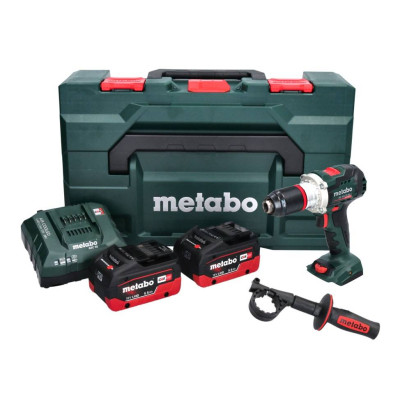 Wiertarko-wkrętarka akumulatorowa Metabo BS 18 LTX BL I (+ 2 akumulatory + ładowarka ASC 145 + walizka metaBOX 145 L)