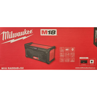 Radio bezprzewodowe Milwaukee DAB+ M18 RADDAB+G2-0