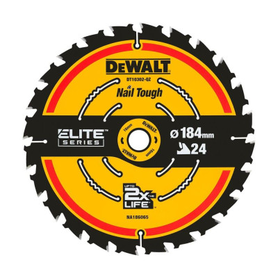 Tarcza tnąca DeWalt ELITE CSB (184x16mm 24T)