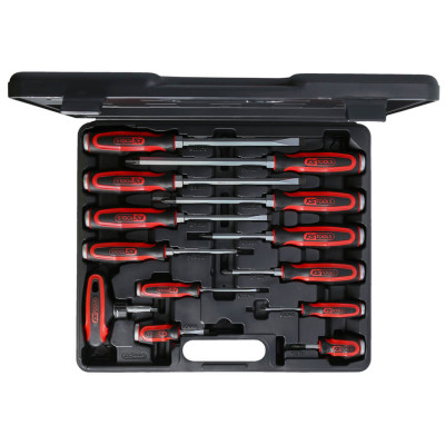 Zestaw wkrętaków dłutowych (udarowych) KS Tools, 13 szt. (151.1150)
