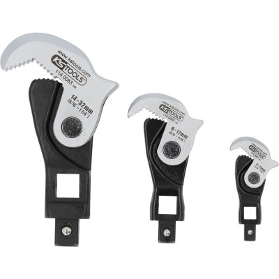 Zestaw kluczy wielofunkcyjnych KS Tools 1/4" + 3/8" + 1/2", 3-częściowy (114.0060)