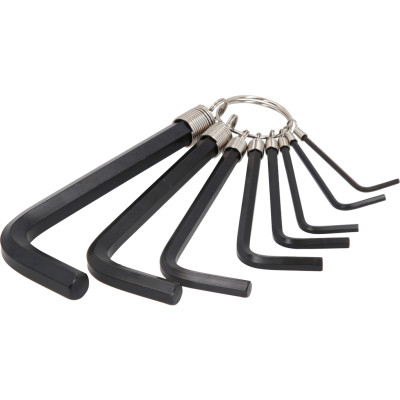 Zestaw kluczy imbusowych KS Tools na pierścieniu, 8 elementów, 2-10 mm (151.3250)