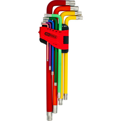 Zestaw kluczy kątowych RIBE KS Tools, XL, 9-częściowy (151.4500)