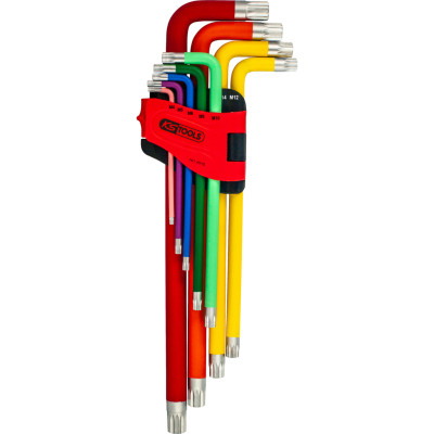 Zestaw kluczy kątowych wielozębnych (XZN®) KS Tools, XL, 9-częściowy (151.4510)