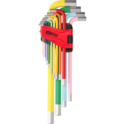 Zestaw kluczy imbusowych KS Tools, bardzo długi, 14 elementów (151.4640)