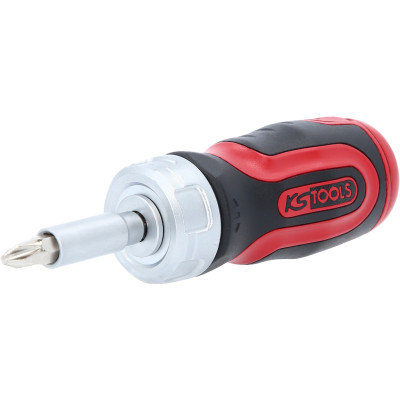 Wkrętak z grzechotką 1/4" 6 w 1 firmy KS Tools (159.2025)