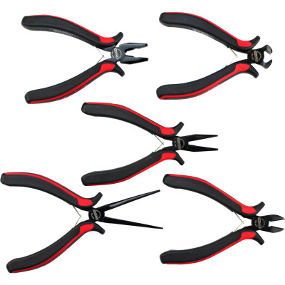 Zestaw precyzyjnych szczypiec KS Tools, 5 elementów (500.7020)