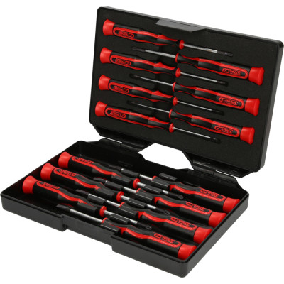 Zestaw precyzyjnych wkrętaków KS Tools PH, płaskich, Torx, 14 elementów (500.7170)