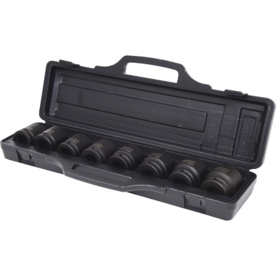 Zestaw nasadek udarowych KS Tools 3/4" sześciokątnych, 8-częściowy, krótki, 24-38 mm (515.0119)