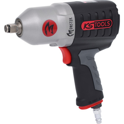 Klucz udarowy pneumatyczny o wysokiej wydajności KS Tools 1/2" MONSTER, 1690 Nm (515.1210)