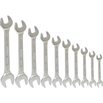 Zestaw kluczy płaskich dwustronnych KS Tools, 10 elementów, 8-32 mm (517.0148)