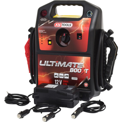 KS Tools 12V Booster akumulatorów, mobilny rozrusznik awaryjny 850A (550.1810)