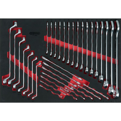 Zestaw kluczy KS Tools, 35 elementów, wkładka systemowa 1/1 (711.3035)