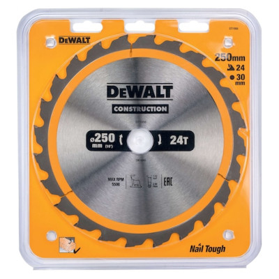 DeWalt tarcza pilarska DT1956-QZ 250 x 30 mm 24 zęby