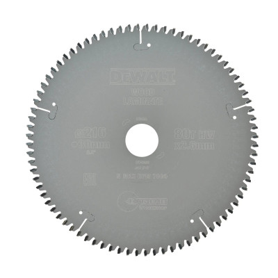 DeWalt tarcza pilarska EXTREME DT4286-QZ 216 x 30 mm 80 zębów