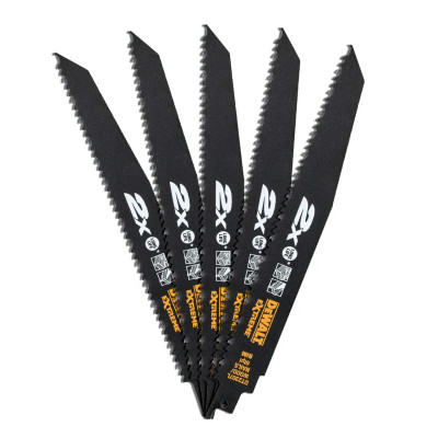 DeWalt brzeszczoty BIM DT2307L-QZ do drewna 228 mm 5 szt.