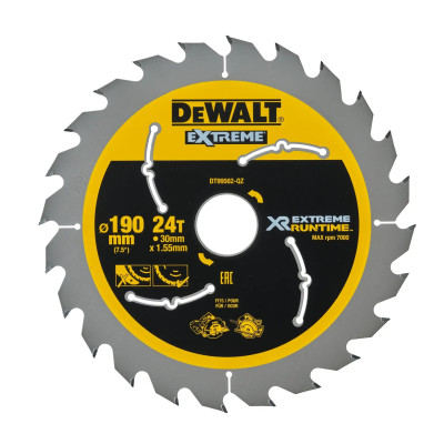 DeWalt tarcza XR Extreme Runtime DT99562-QZ 190 x 30 mm 24 zęby