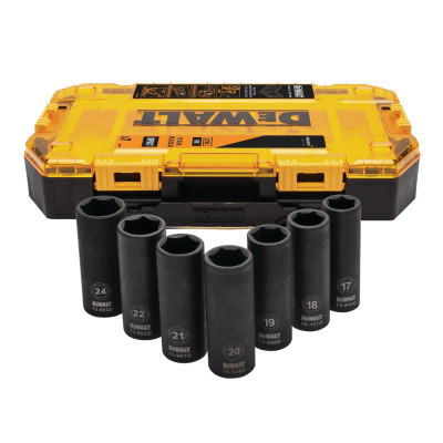 DeWalt zestaw nasadek DT70905-QZ 1/2 col. 7