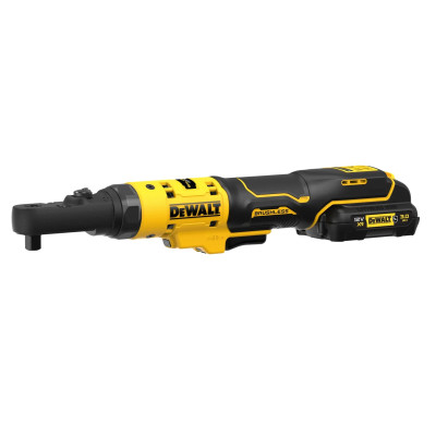 DeWalt akumulatorowa grzechotka DCF500L2G 1/4 + 3/8 col. 12 V