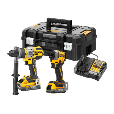 DeWalt zestaw narzędzi akumulatorowych DCK2052H1E1T DCD999 DCF850 18 V