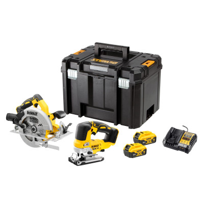 DeWalt zestaw pił akumulatorowych DCK2012P2T DCS570 DCS334 18 V