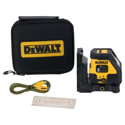 DeWalt laser liniowy DCLE14201RB raudonas spindulys