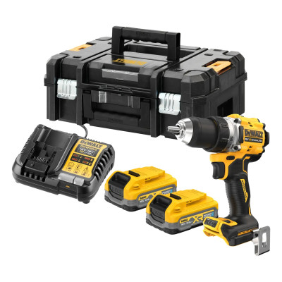 DeWalt wiertarko-wkrętarka akumulatorowa DCD800S2T 18 V 2x 3,5 Ah Powerstack