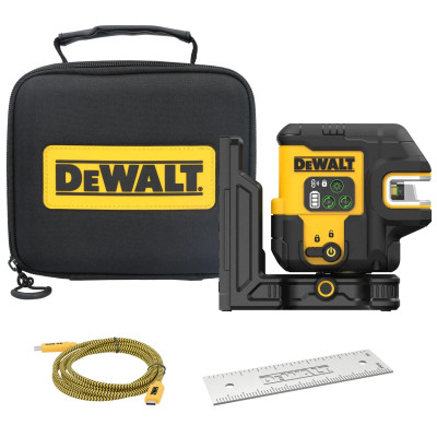 DeWalt laser kombinowany DCLE14251GB žalias spindulys