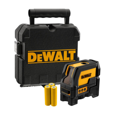 DeWalt laser krzyżowy DW0822 raudonas spindulys