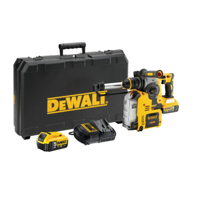 DeWalt akumulatorowa młotowiertarka DCH275P2 18 V su dulkių nusiurbimu