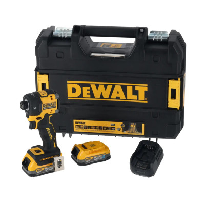 DeWalt hydrauliczna zakrętarka udarowa akumulatorowa DCF870E2T 1/4" 18 V 2x 1,7 Ah