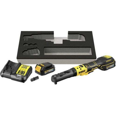 DeWalt akumulatorowa grzechotka DCF510E2G 18 V, 3/8–1/2, 1 x 1.7 Ah Powerstack