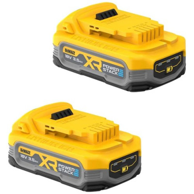 DeWalt zestaw akumulatorów Powerstack DCBP318S2 18 V, 3,5 Ah, 2 vnt.