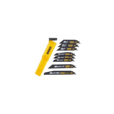DeWalt zestaw brzeszczotów do piły szablastej DT2443L-QZ 8 szt. DT2443L-QZ