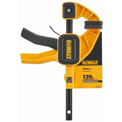 DeWalt ścisk jednoręczny DWHT0-83192 150 mm, siła docisku 135 kg