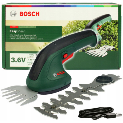 Bosch EasyShear akumulatorowe nożyce do trawy i krzewów 3,6 V