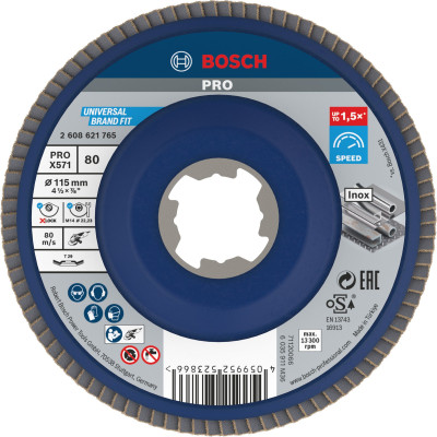 Bosch ściernica listkowa X-Lock, G80