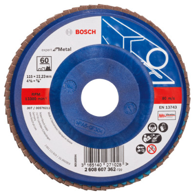 Bosch X551 Expert for Metal tarcza listkowa 115 mm K60